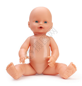 宝贝娃娃童年婴儿期孩子玩物玩具木偶背景图片