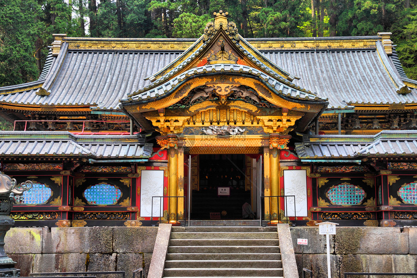 日本Nikko宗教旅行旅游建筑地标遗产寺庙佛教徒日光世界图片