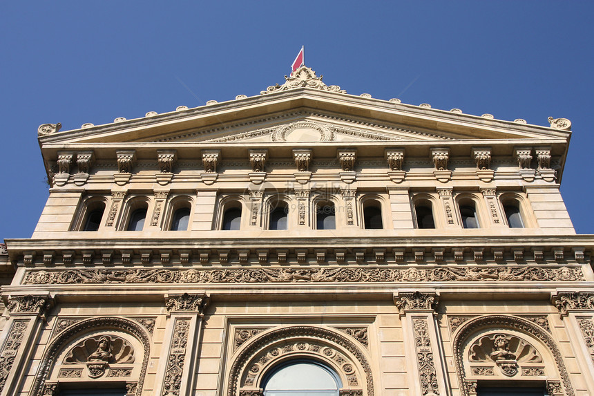 巴塞罗那电影旅行示例电影院观光旅游装饰地标建筑学喜剧图片