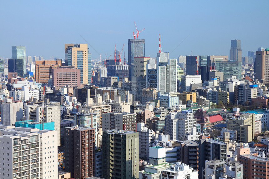 东京首都城市建筑天线景观建筑物建筑学观光旅游千代图片