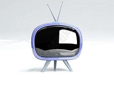 Retro TV 转发电视手表广告天线播送电子产品监视器展示播客屏幕视频背景图片