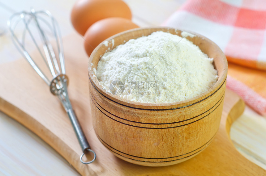 面粉粮食桌子擀面杖食物植物小麦用具面包烹饪烘烤图片