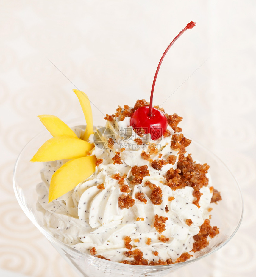 美味甜点饮食奶油软糖冰淇淋水果巧克力反射白色奶制品傻事图片