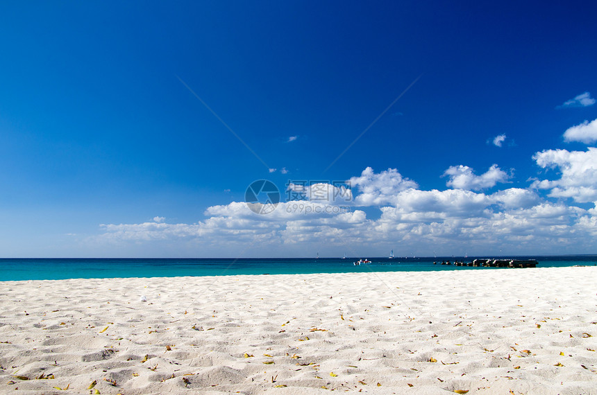 热带海洋场景气候海浪地平线波纹蓝色天空海景风景海岸线图片