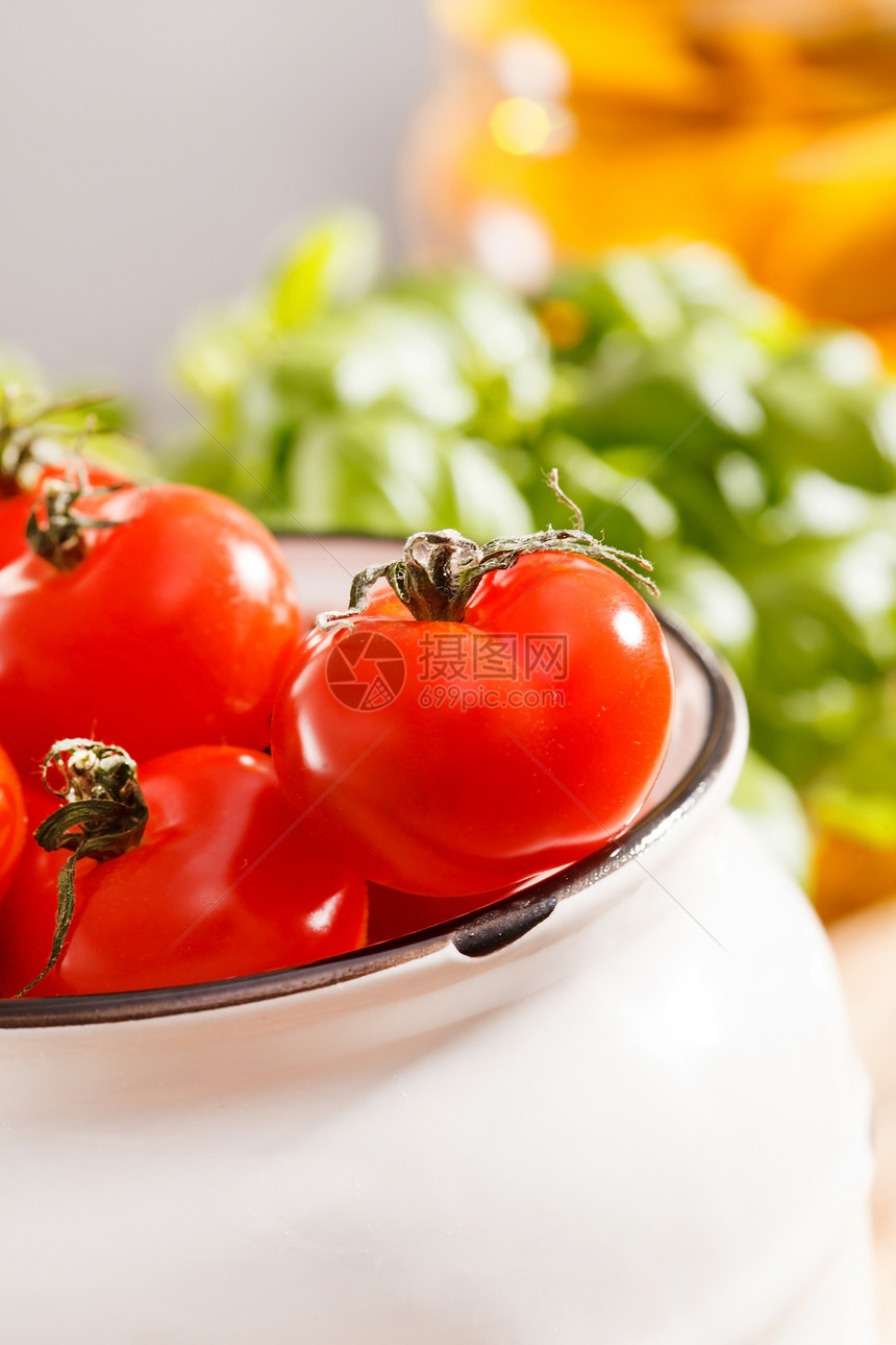 新鲜樱桃新西红柿营养饮食生产静物收获沙拉花园团体蔬菜茶点图片