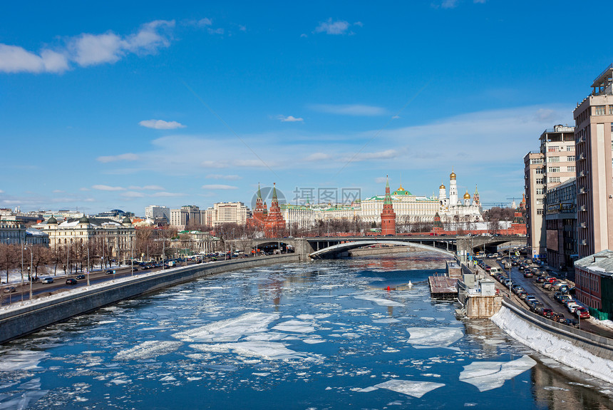 莫斯科大教堂力量街道历史市中心祖国文化圆顶景观旅游图片