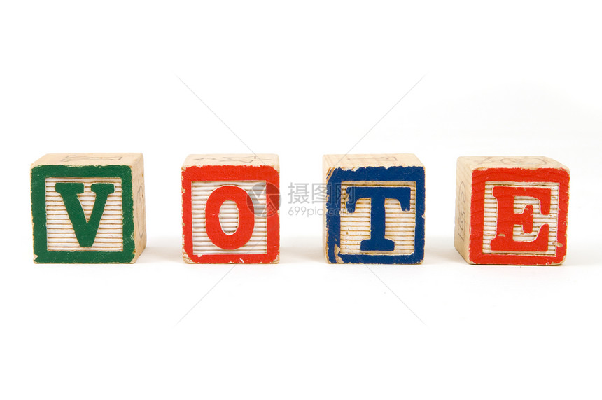 投票童年拼写民主字母图片