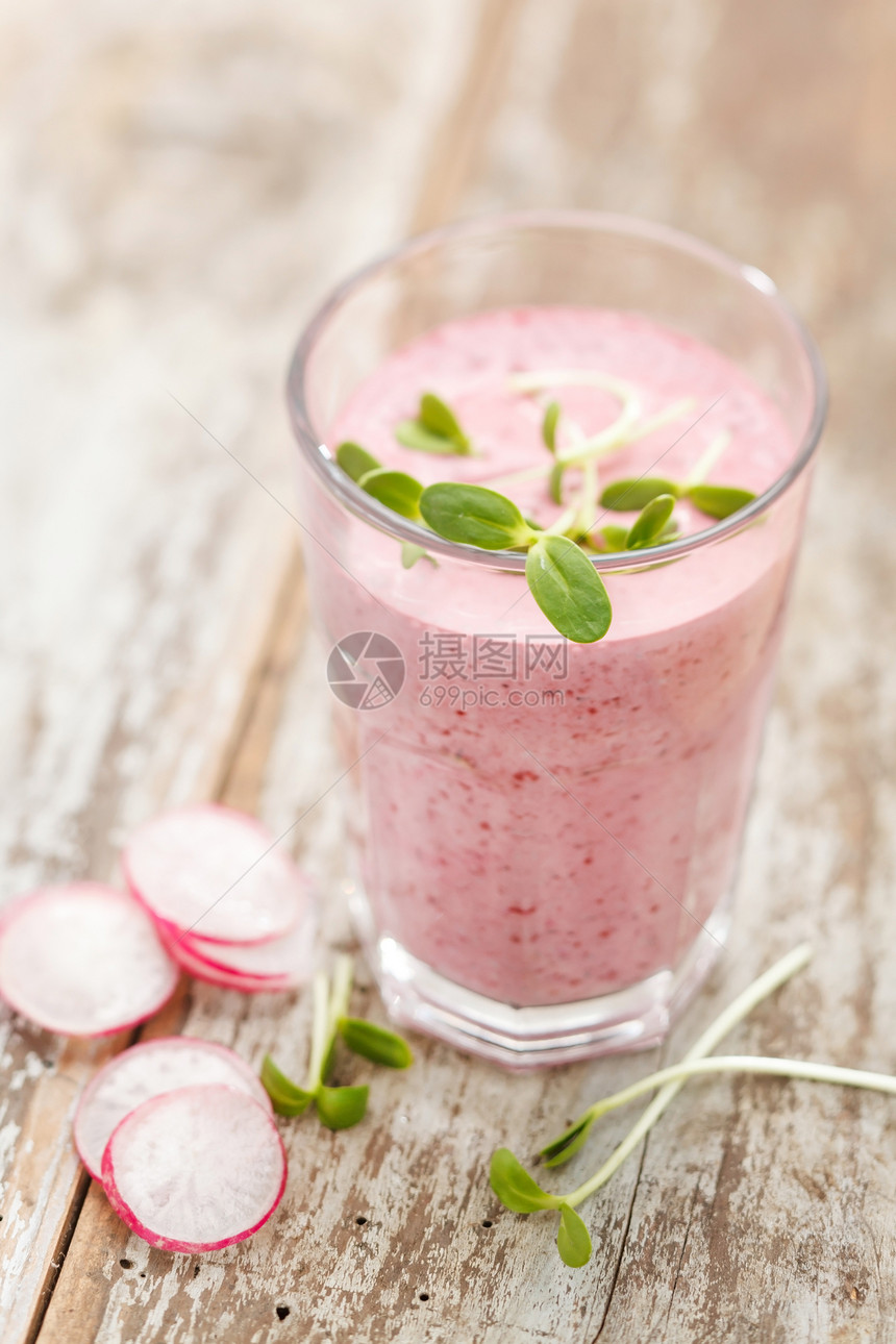 脱毒滑雪酸奶生活方式果汁粉色浆果蔬菜健康饮食排毒发芽饮食图片
