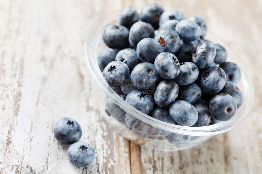 新鲜蓝莓季节团体早餐饮食沼泽甜点蓝色美食雾凇水果图片