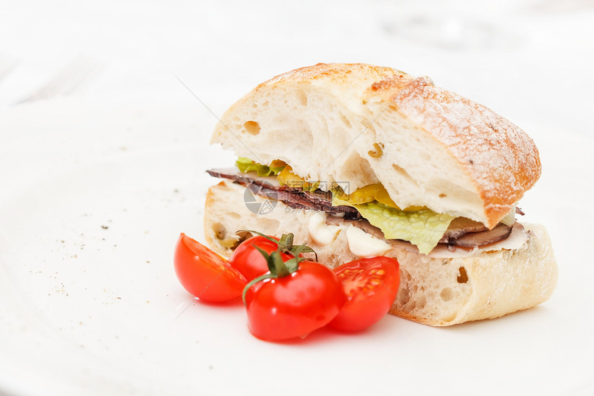 美味三明治蔬菜黄瓜派对绿色营养推介会食物午餐野餐西红柿图片