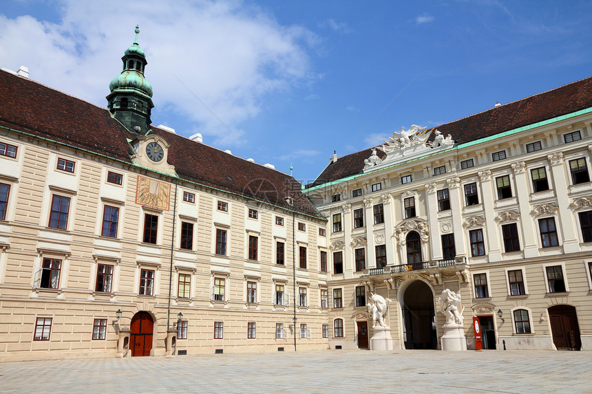 维也纳霍夫堡地标城堡旅游世界遗产旅行建筑观光城市建筑学图片
