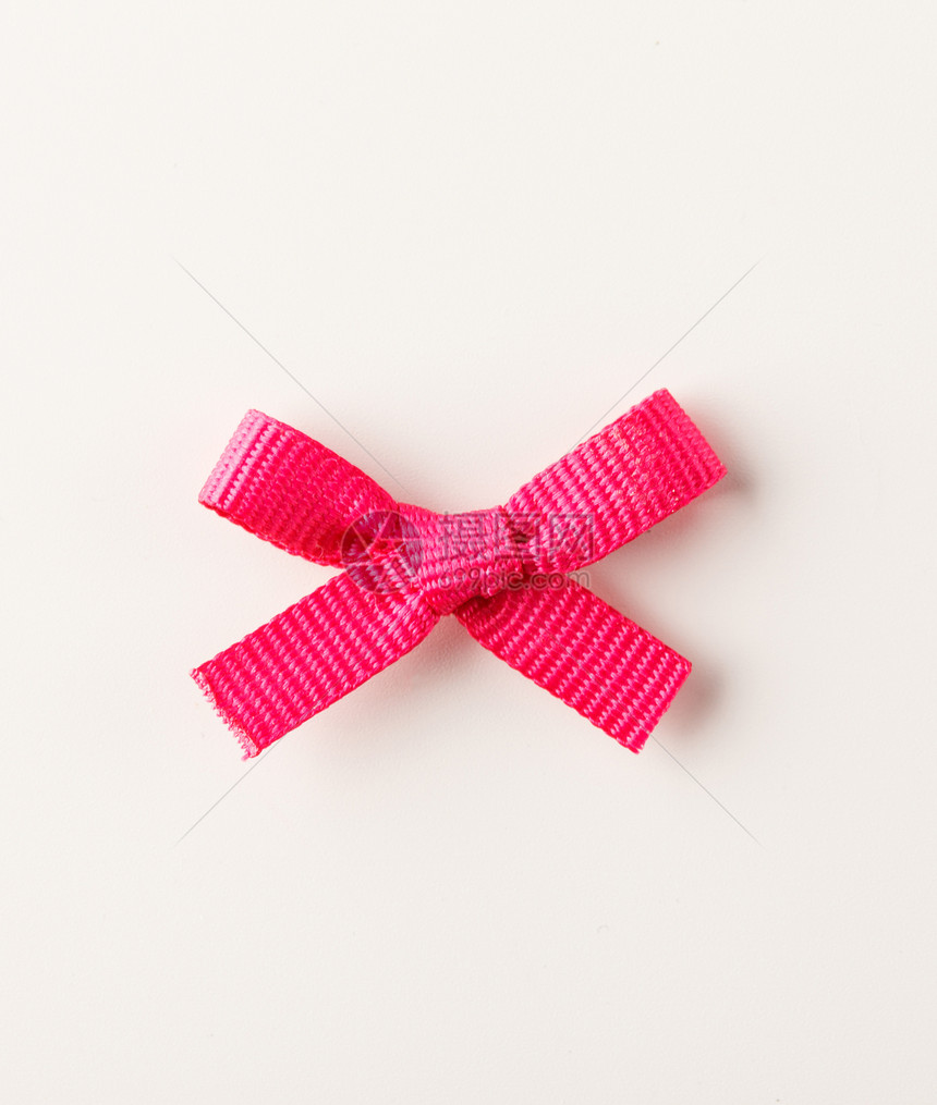 粉红礼弓纺织品粉色展示丝带念日礼物图片