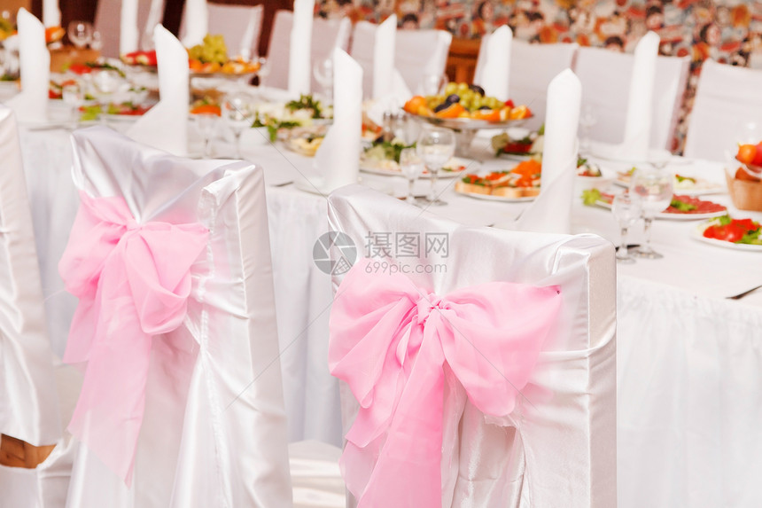 婚礼桌桌接待食物奢华玻璃环境餐巾餐厅桌子盘子庆典图片
