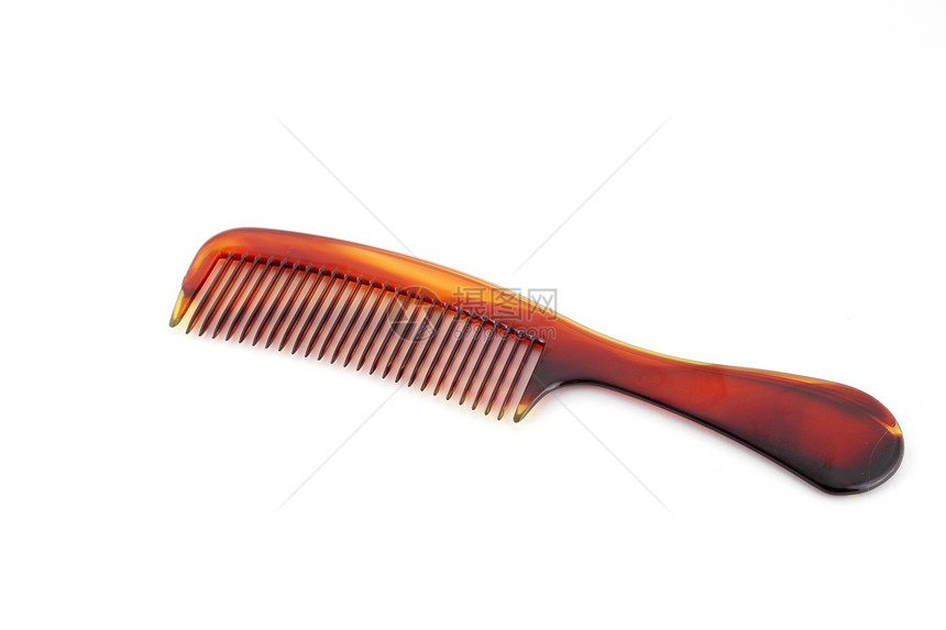 单塑料梳配饰白色工具头发梳子工作卫生橙子黄色图片