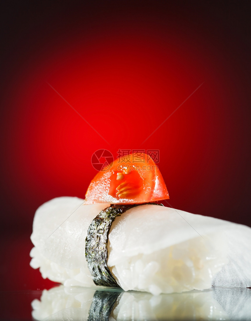 好吃的寿司食物美食蔬菜海鲜海苔餐厅美味文化鳗鱼胡椒图片