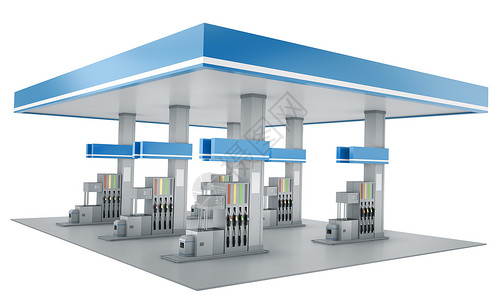 伺服蓝色的燃料高清图片