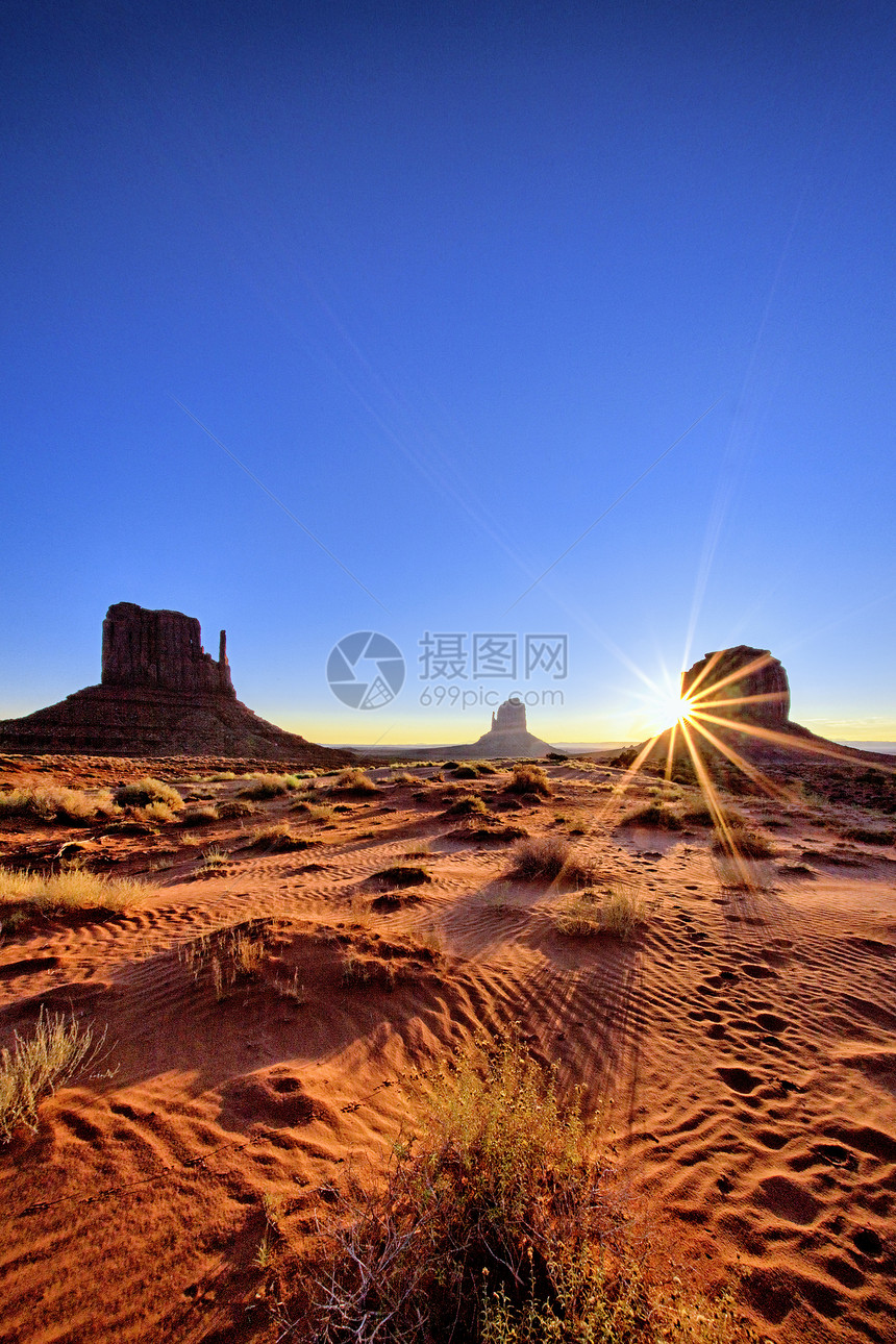 日出时著名的古迹谷手套电影国家纪念碑编队地质学星星乳白色太阳地标图片