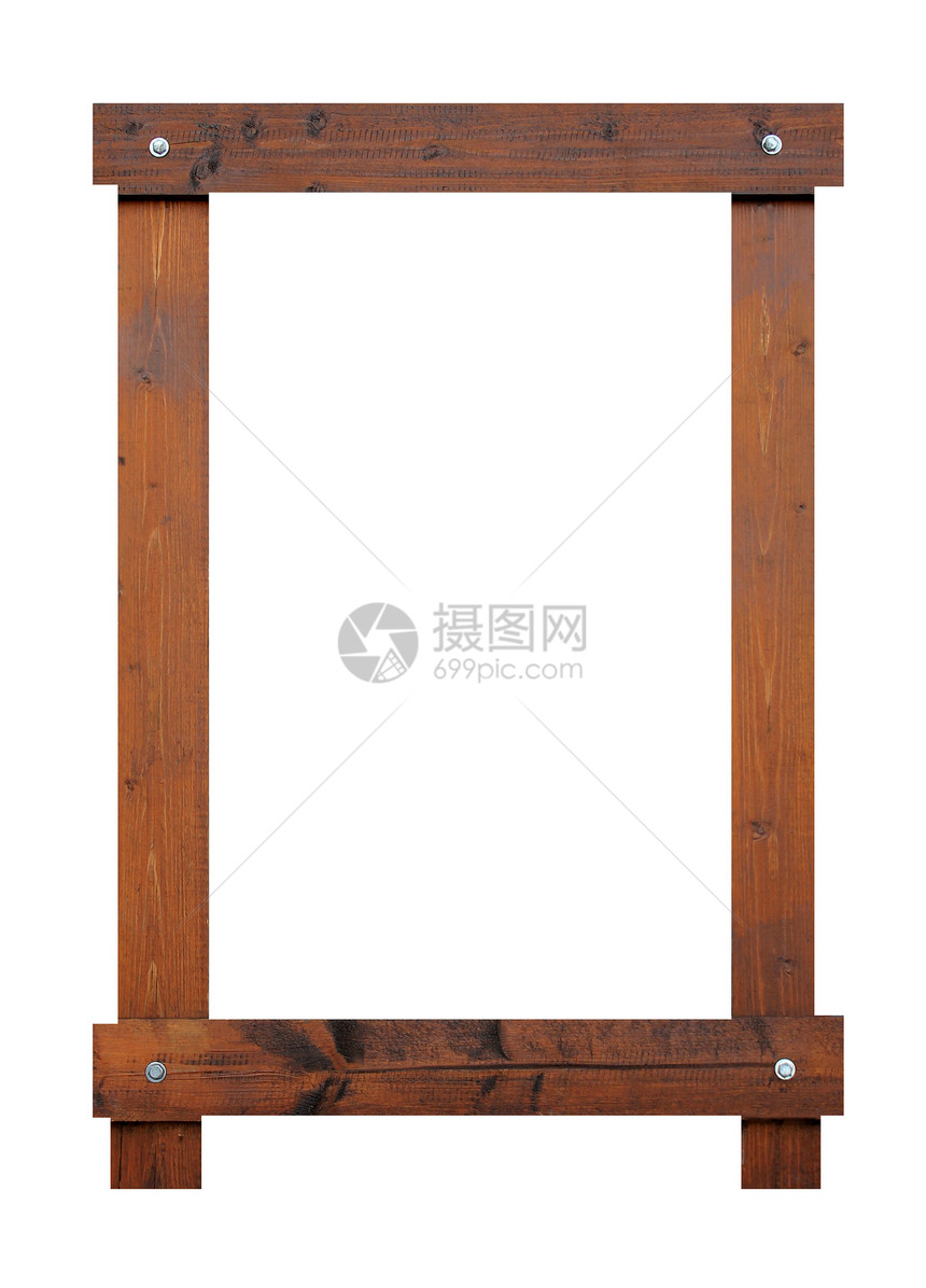 带复制空间的空白木板粒状框架指示牌木材图片