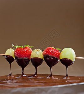 巧克力甜点诱惑食物火锅棕色营养水果静物背景图片