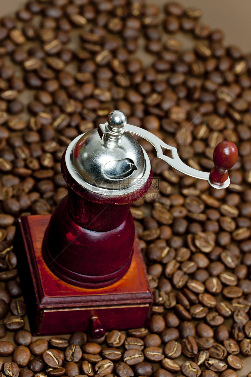 咖啡加咖啡豆棕色香气芳香静物地面食物饮料烘焙咖啡店图片