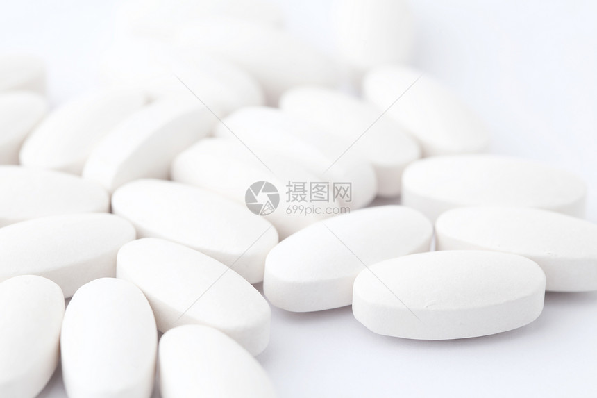 白平板医疗药片药品治疗治愈药物团体白色圆形制药图片