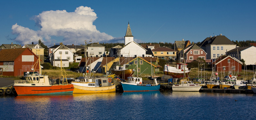 挪威Borhaug位置建筑建筑物血管城市教堂房屋旅行港口教会图片