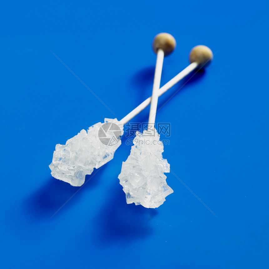 糖果糖食物糖果内饰白色营养食品蔗糖蓝色静物图片