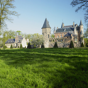 希斯韦克城堡户外历史建筑高清图片