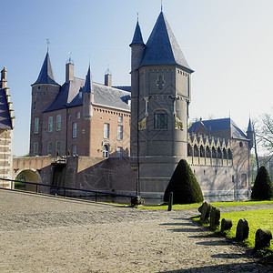 希斯韦克城堡登博世历史的高清图片