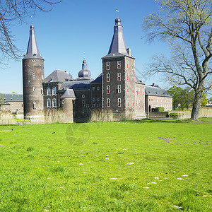 海尔伦城堡户外世界位置高清图片