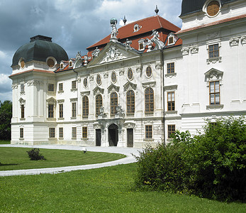 里格斯堡奥地利里盖斯堡城堡历史景点建筑外观历史性宫殿建筑学建筑物背景