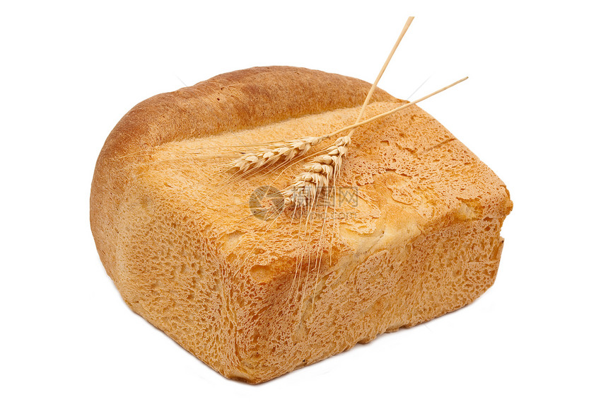 有耳朵的面包玉米脆皮硬皮厨房面粉白色食物燕麦谷物粮食图片