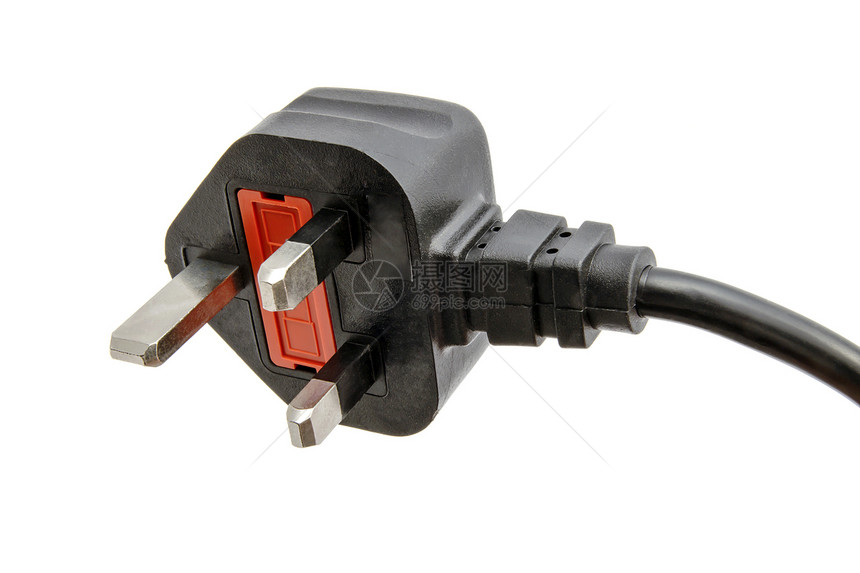 电插件白色电子电气技术电缆插头别针活力电压绳索图片