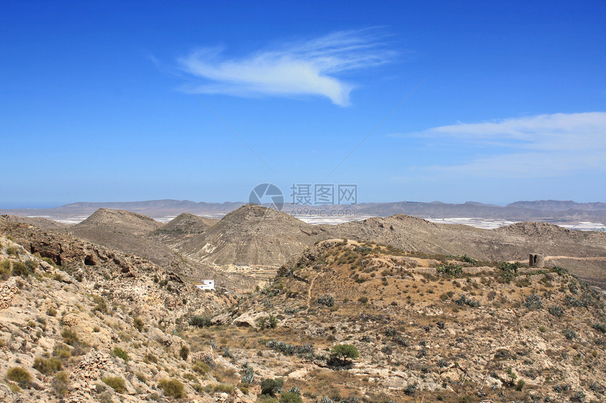 西班牙安达卢西亚的干旱景观图片