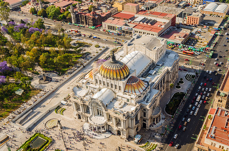 拉戈联邦墨西哥城美术博物馆背景