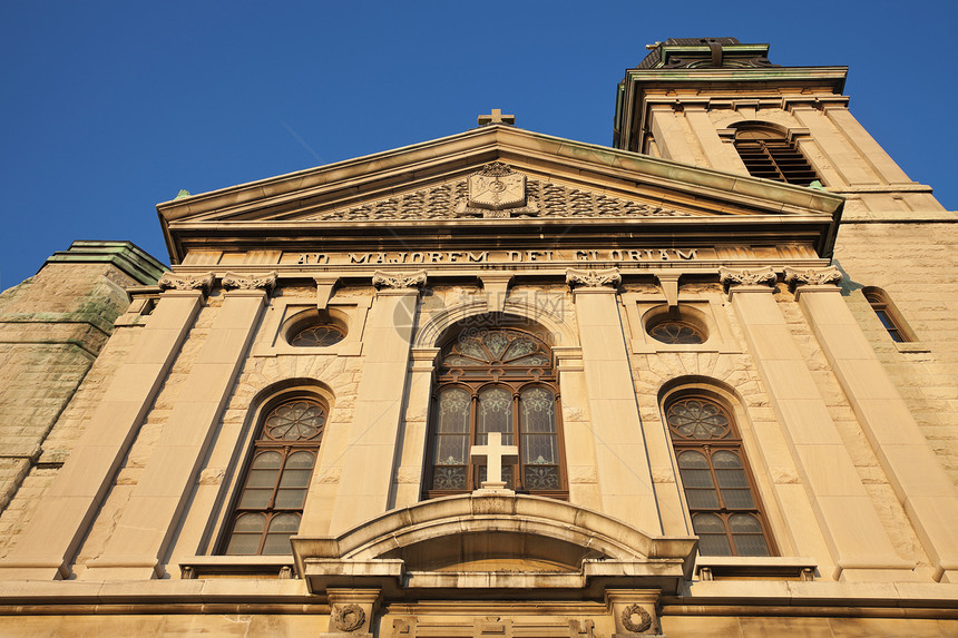 圣约翰坎提乌斯教堂城市教会石头宗教建筑图片