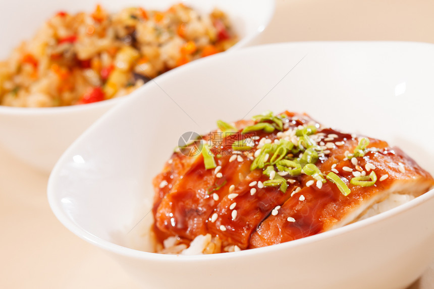 水稻 乌拿胡瓜 日本马铃薯烹饪餐厅营养食品酱油美食食物午餐用餐盘子芝麻图片
