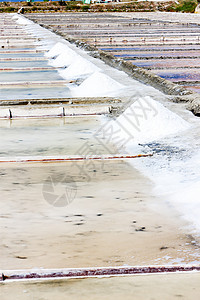 葡萄牙贝拉的盐碱背景外观盐沼盐水高清图片