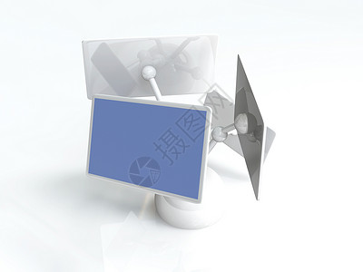 多屏幕监视器纯平控制板白色硬件晶体管展示技术电子显卡背景图片
