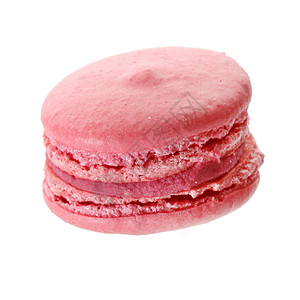 法国马卡糕点粉色奶油杏仁饼干美食食物甜点糖果背景图片