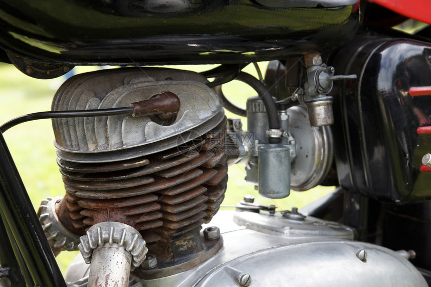 REF 摩托车发动机古董金属运输力量车辆引擎圆柱自行车图片