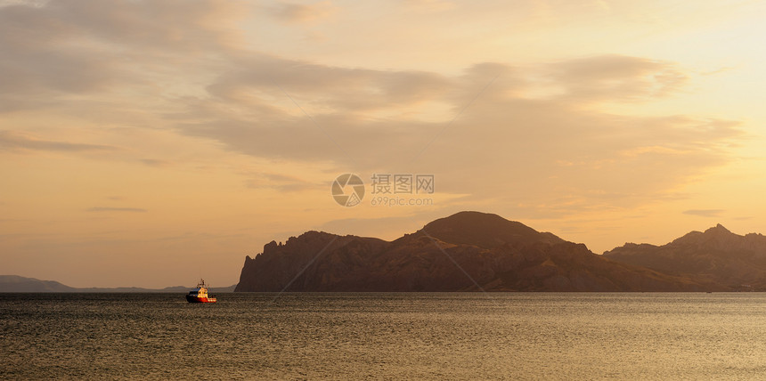 海海景观海湾风景悬崖热带山脉海洋橙子旅行日落沿海图片