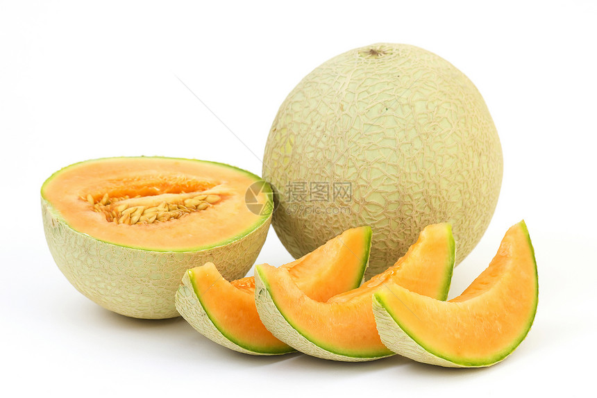 甜瓜蔬菜生产水果白色饮食甜点食物橙子营养图片