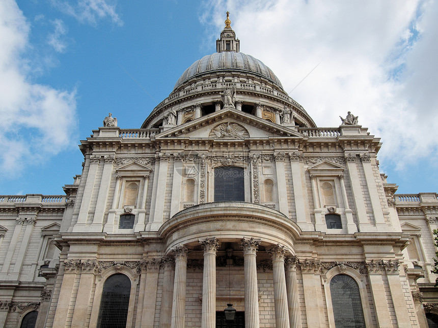 伦敦圣保罗大教堂主场英语王国先生大教堂教会宗教信仰建筑学图片