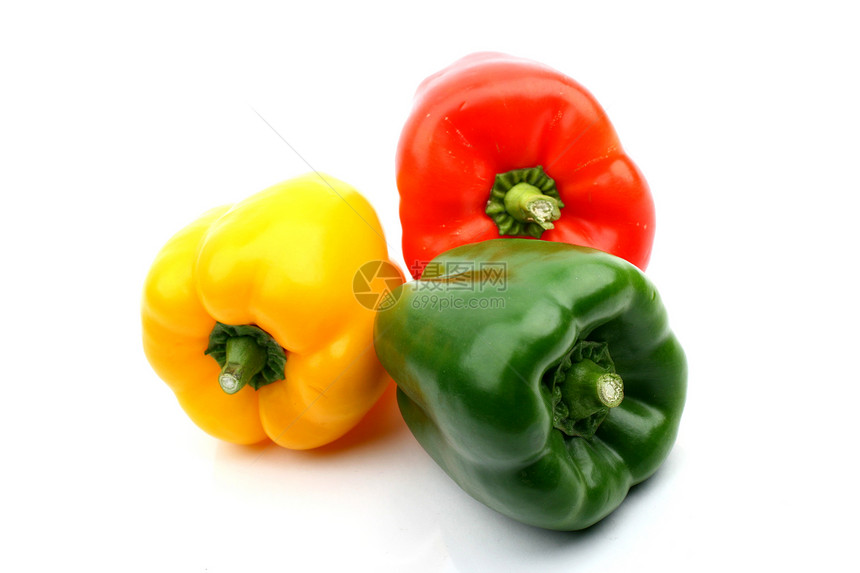 彩色辣椒饮食沙拉水果营养红辣椒美食蔬菜食物烹饪胡椒图片