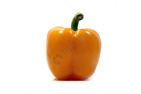 橙色胡椒中心橙子蔬菜白色水果背景图片