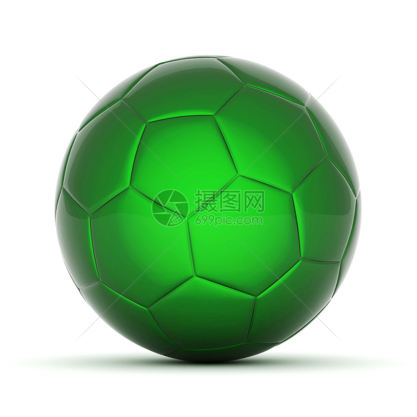 足球球技术运动团队绿色白色游戏皮革图片