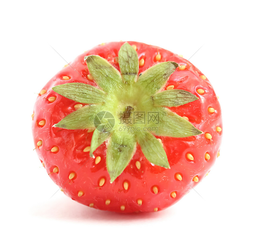 草莓背面图片