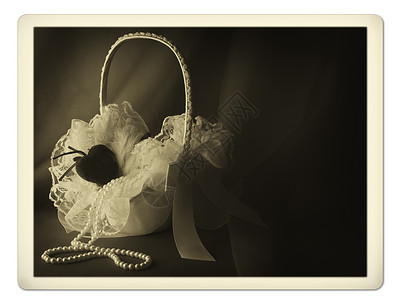 新娘篮子照片背景图片