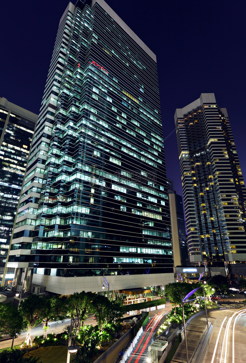 香港的办公大楼办公室天际景观游客建造摩天大楼旅游城市天空工作图片